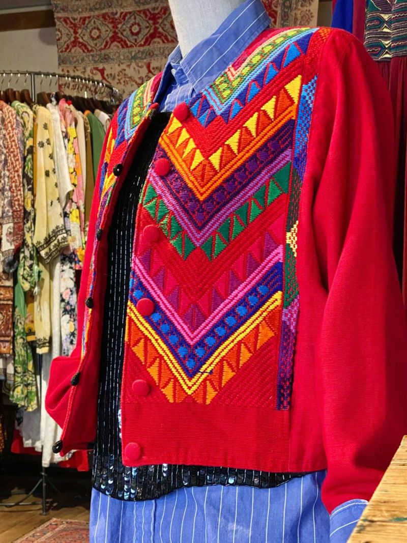 Guatemalan embroidered jacket(sl230359)