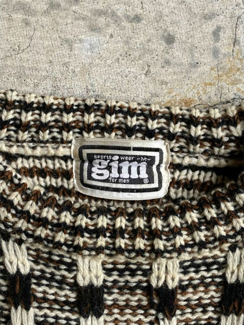 80s mulchcolor yarn knitted sweater〈sn231122〉 - ヴィンテージ古着 ...