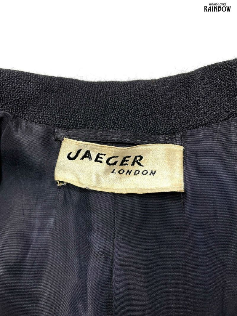 古着 JAEGER イエーガー イギリス製 アウター ウール ステンカラー