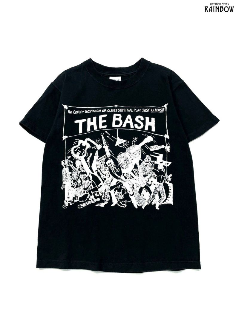 古着 Anvil アンビル The Bash プリントデザイン コットン１００ 半袖 ｔシャツ 黒 Ttu 古着屋rainbow