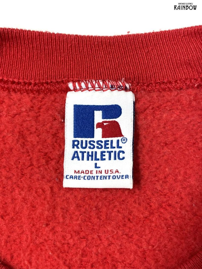 古着 90's Russell Athletic ラッセルアスレティック Ｗ アメリカ製