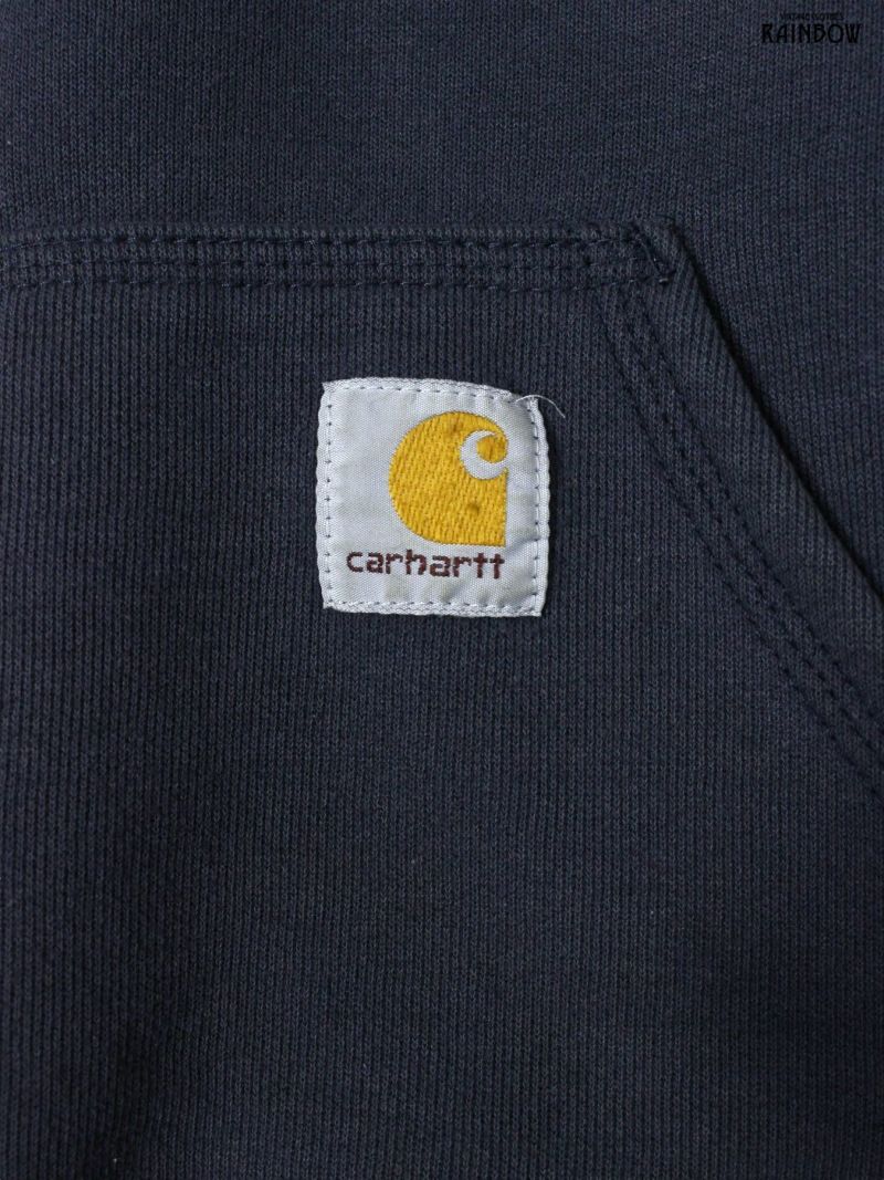 古着 carhartt カーハート 袖ロゴ ロゴ ワンポイント 長袖 スウェット