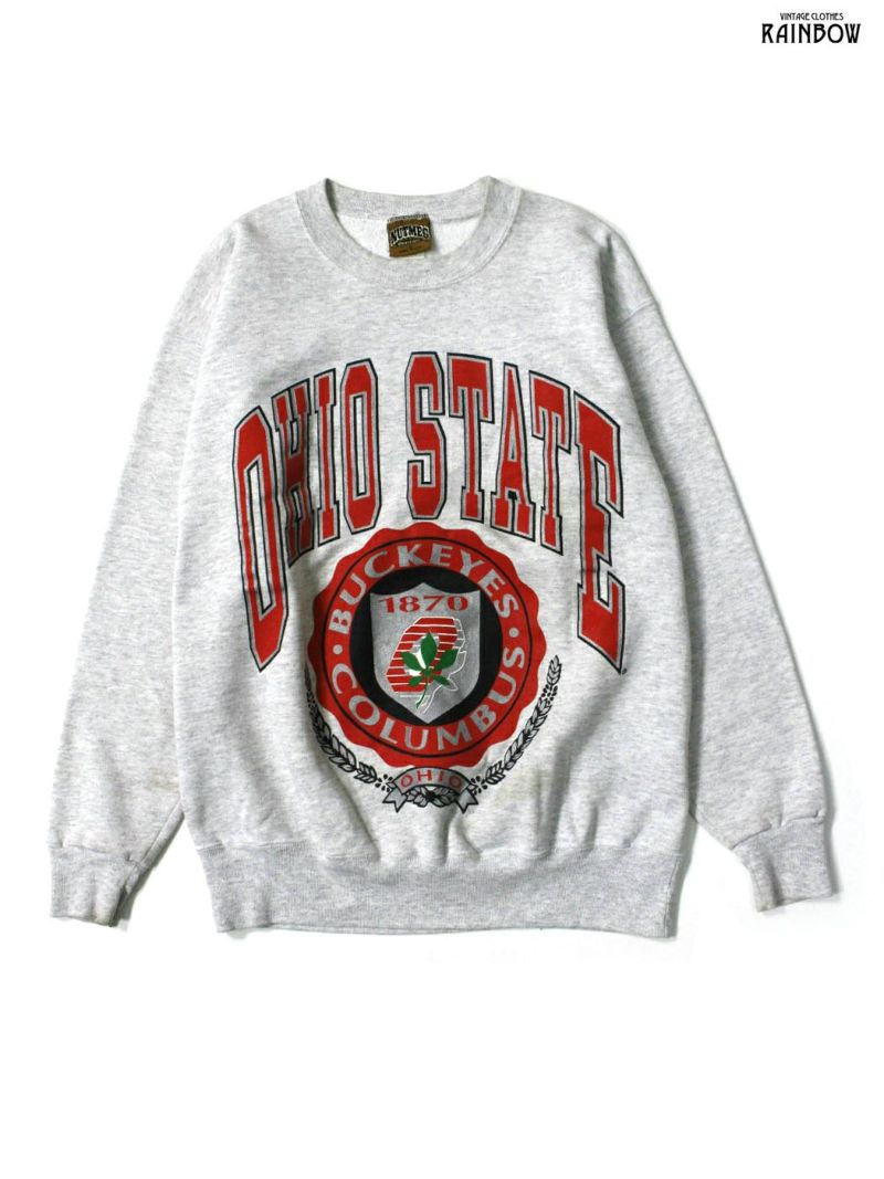 古着 NUTMEG OHIO STATE アメリカ製 カレッジロゴ スウェット